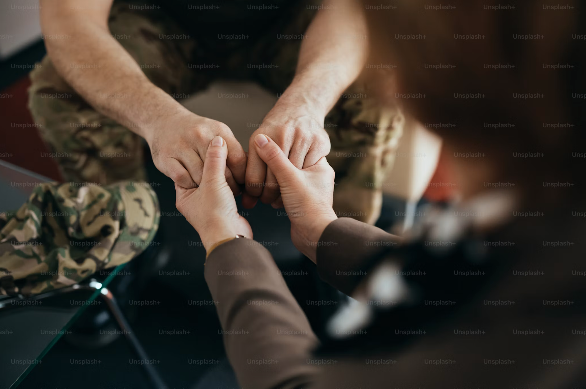 Veterans' mental health services.